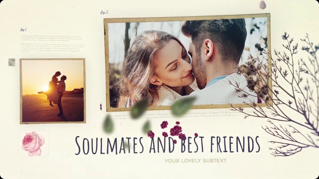 Romantic Wedding Slideshow Video | Wedding Trailer | Wedding Intro| Photo Slideshow | Love Slideshow