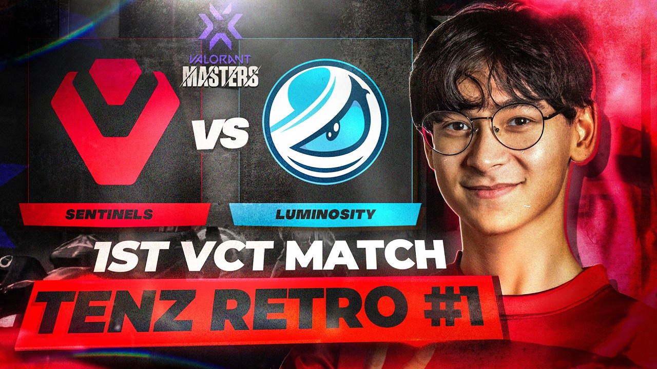 TENZ 1ST EVER VCT MATCH !!! | TenZ Retro #1