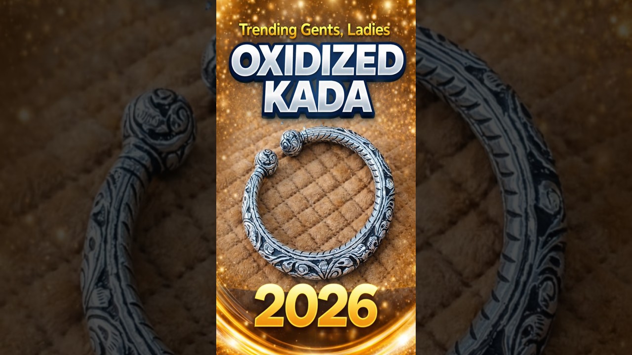 Latest 925 Silver Kada 🔥 Gents + Ladies | 2026 Collection #Shorts