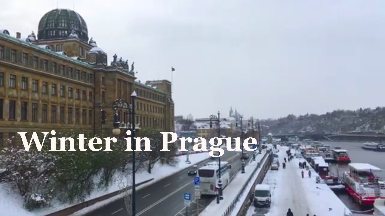 Winter in Prague - Biskupska, Petrska a Soukenicka street