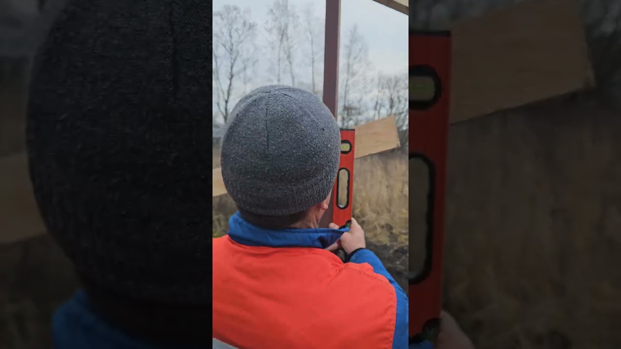 Строительство гаража 6х9.