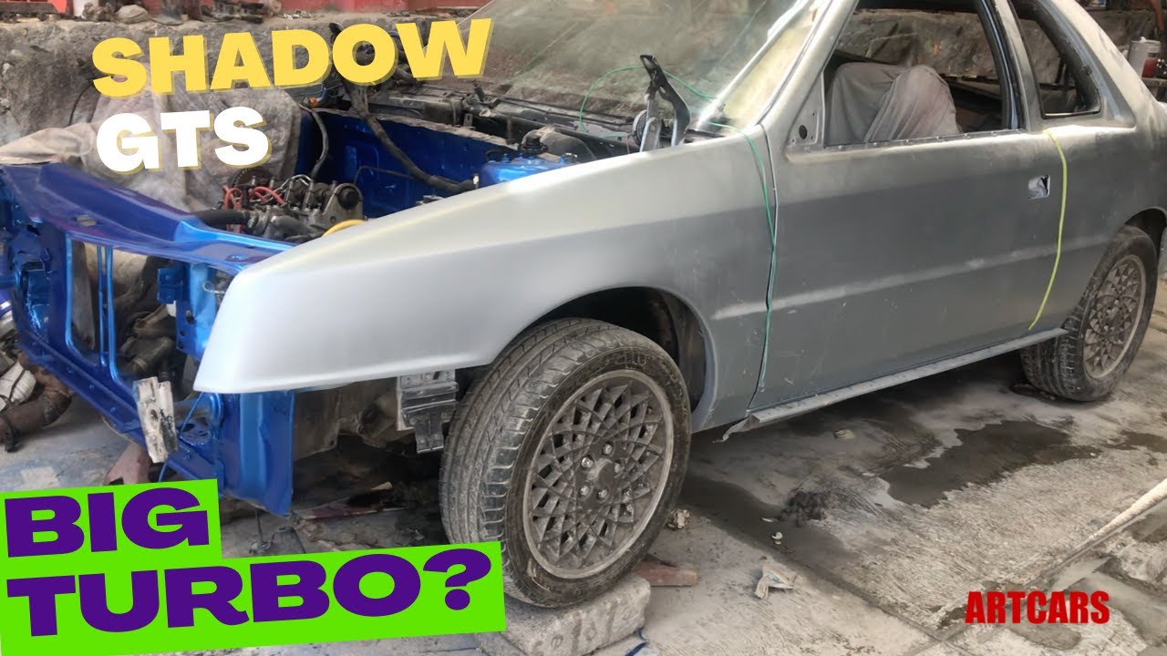 ArtCars- Chrysler Shadow GTS Turbo! restauración review
