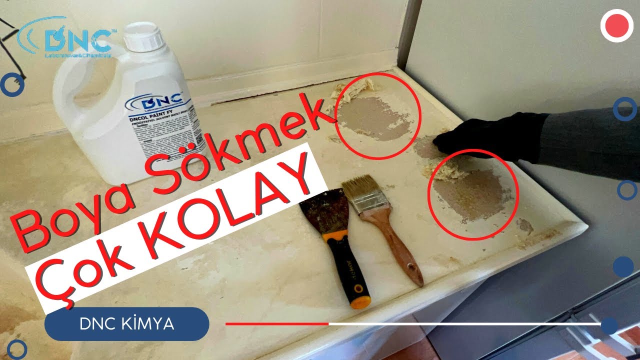 Boya Nasıl Çıkar? Detaylı Anlatım - Eski Boyaların Tezgahtan Sökülmesi !