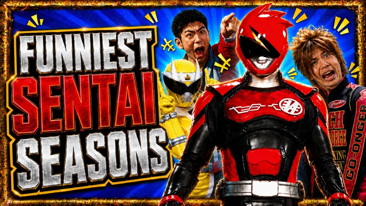 10 NAJŚMIESZNIEJSZYCH sezon&oacute;w SUPER SENTAI &ndash; szalonych, zabawnych i rozrywkowych!!!