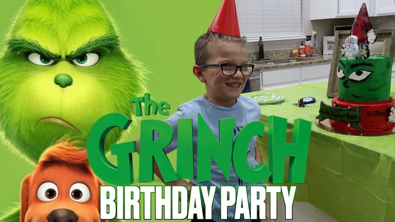 TAKING 13 KIDS TO A MOVIE | THE GRINCH THEMED BIRTHDAY PARTY!