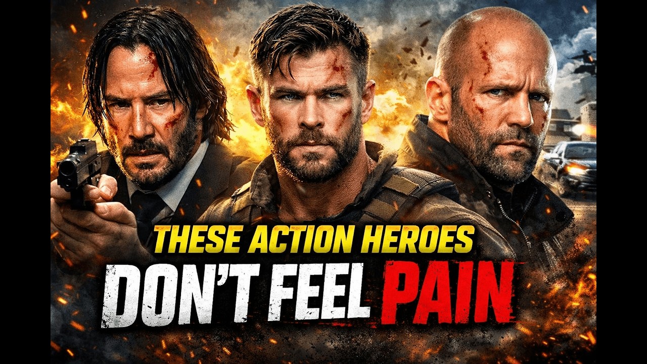 These Action Heroes Don&rsquo;t Feel Pain: Nothing Slows These Heroes Down.