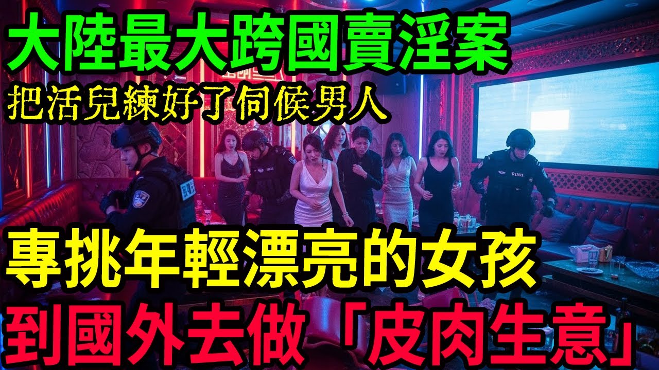 大陸最大跨國賣Y案！#呂鵬大案紀實#呂鵬講大案#大案紀實