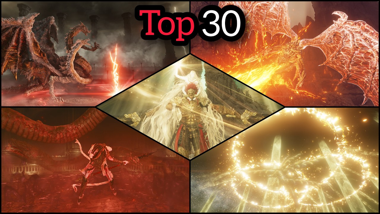 Top 30 coolest attacks in elden ring + dlc