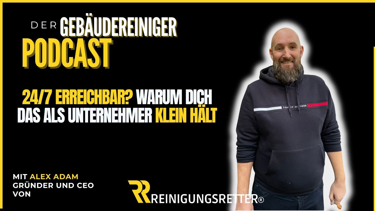 Warum 24/7 Erreichbarkeit dein Reinigungsunternehmen kaputt macht