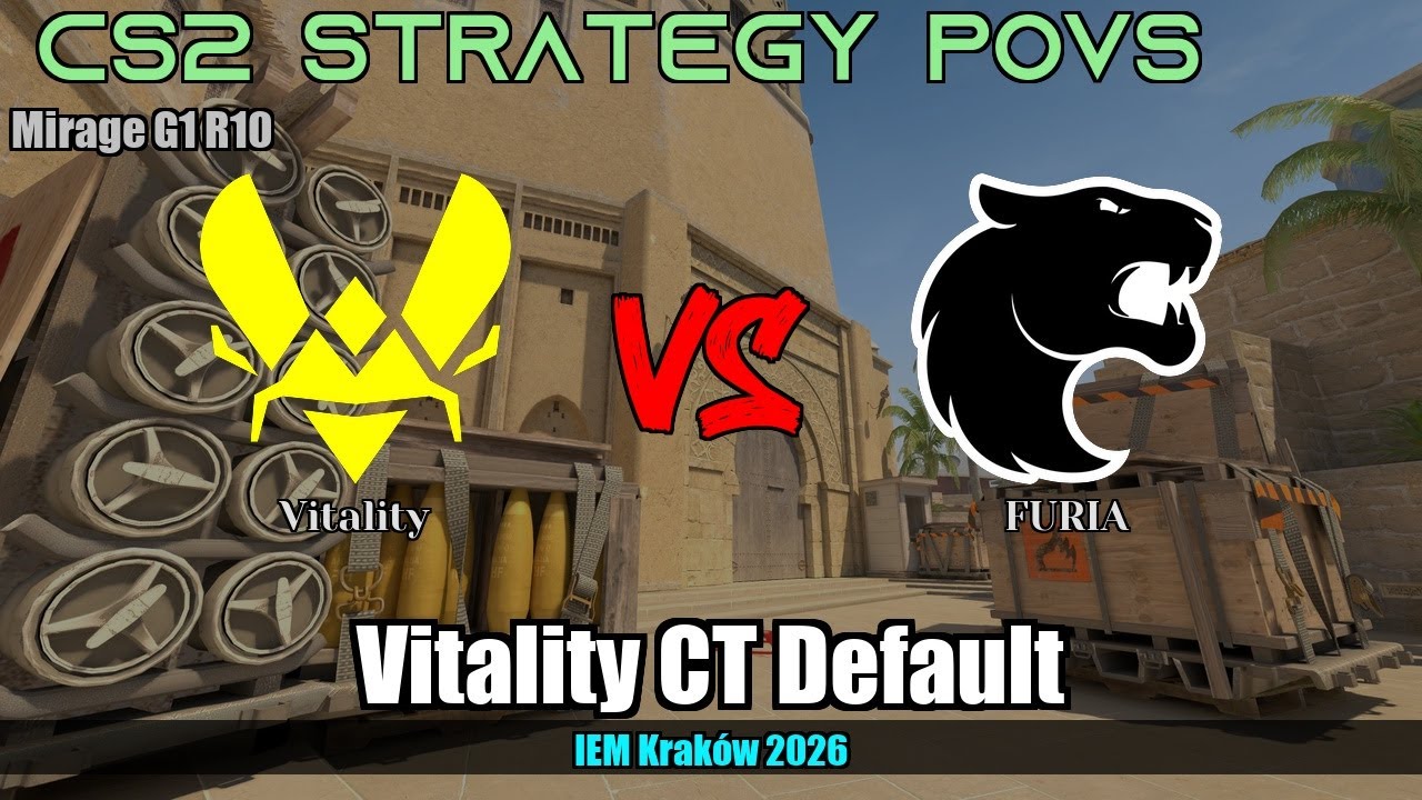 Vitality CT Default, holding A - Mirage G1R10 | Vitality | IEM Krak&oacute;w 2026