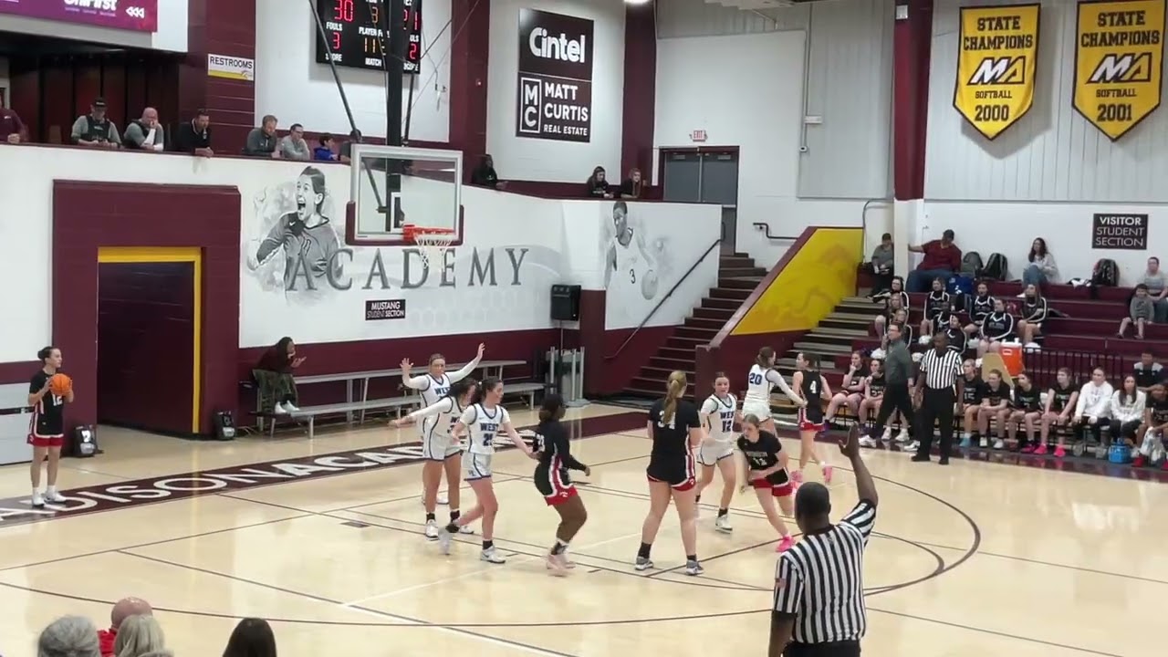 W  LImestone 49 Westminster 44  Area Girls Semi-final.