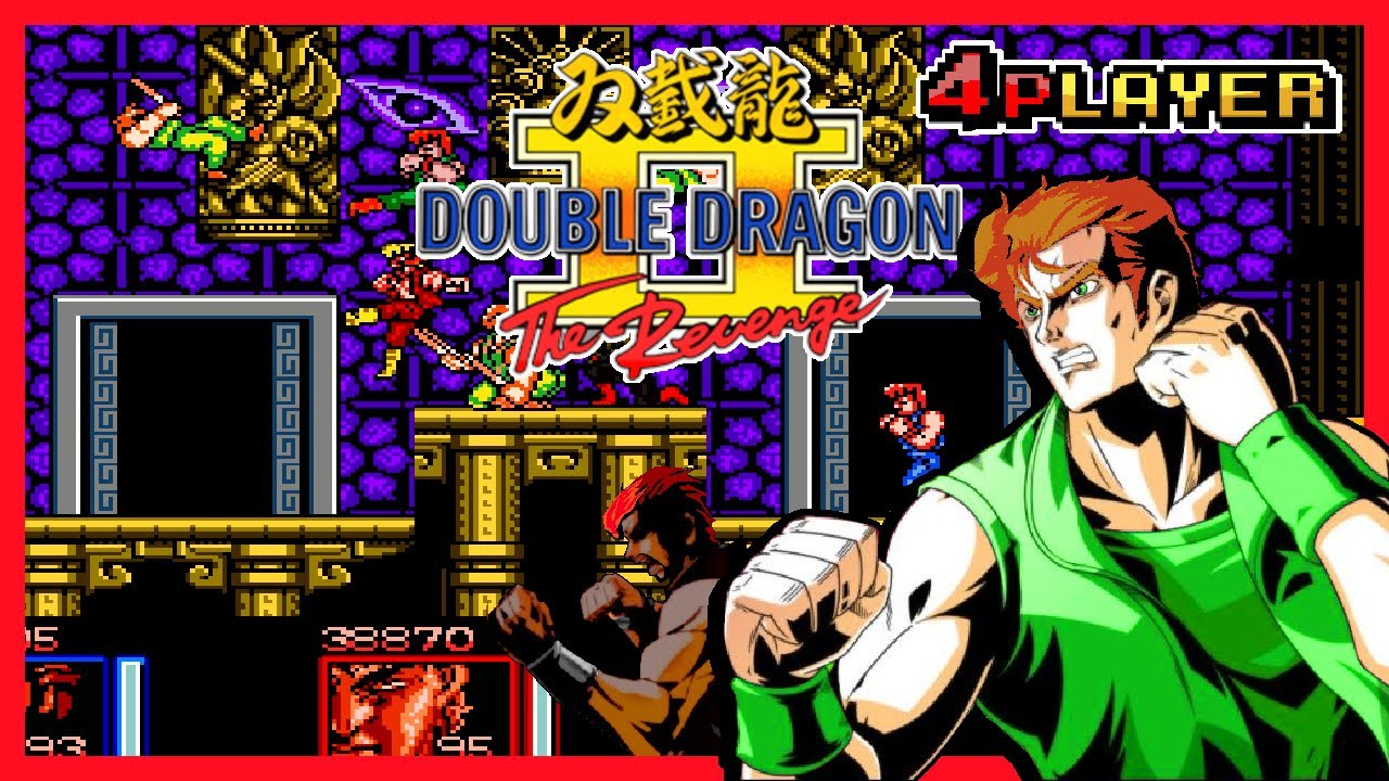 Double Dragon II Remix Bootleg Playthrough 4Players Co-Op + Download OpenBOR Cheatrun [071]