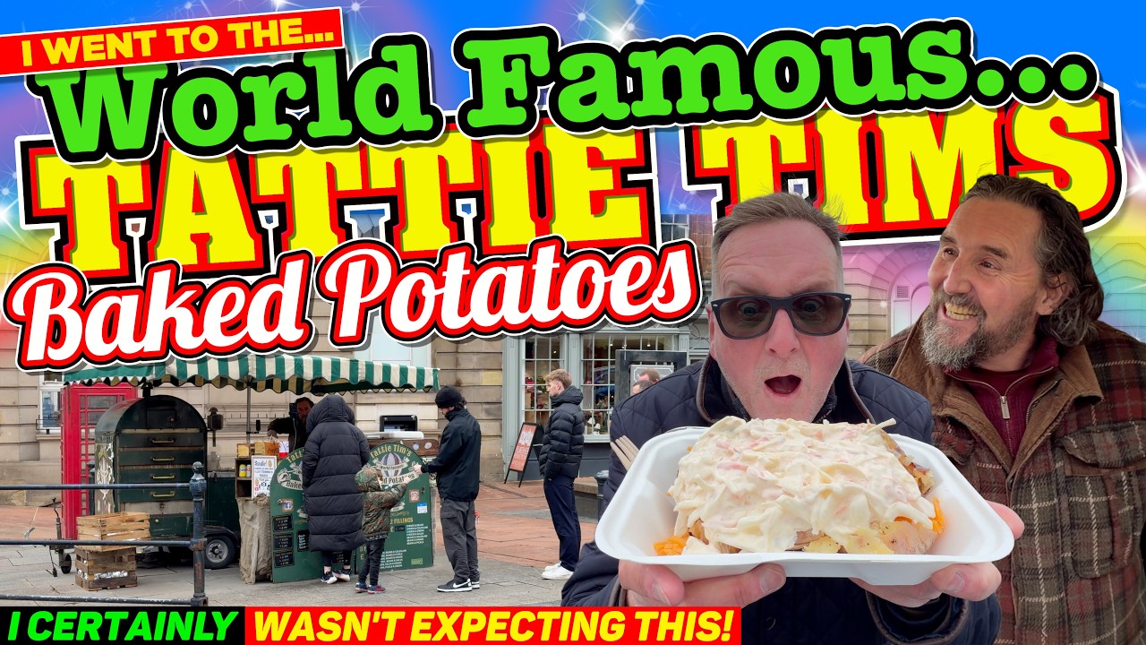 I went to Tattie Tim's World Famous Baked Potatoes in Penrith - I CERTAINLY WASN'T EXPECTING THIS!