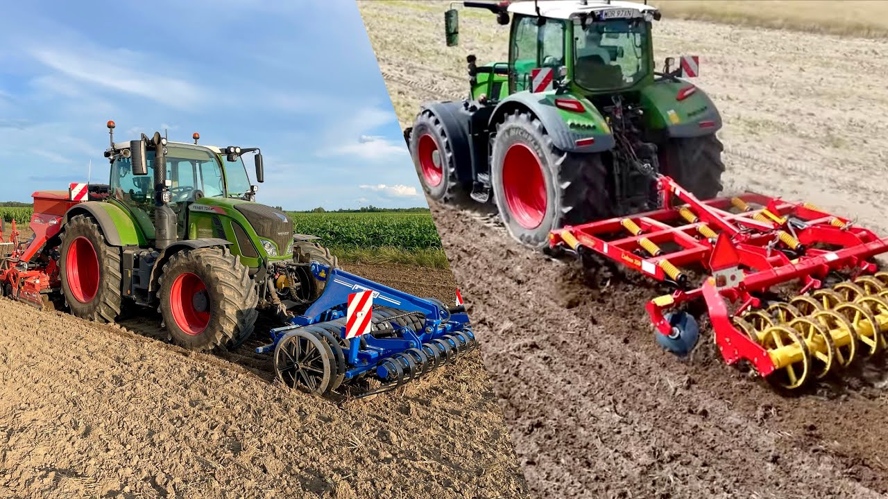 Uprawa bezorkowa i siew mieszanki gorzowskiej BG13 po jęczmieniu 🍀 [Vlog#26 2025]