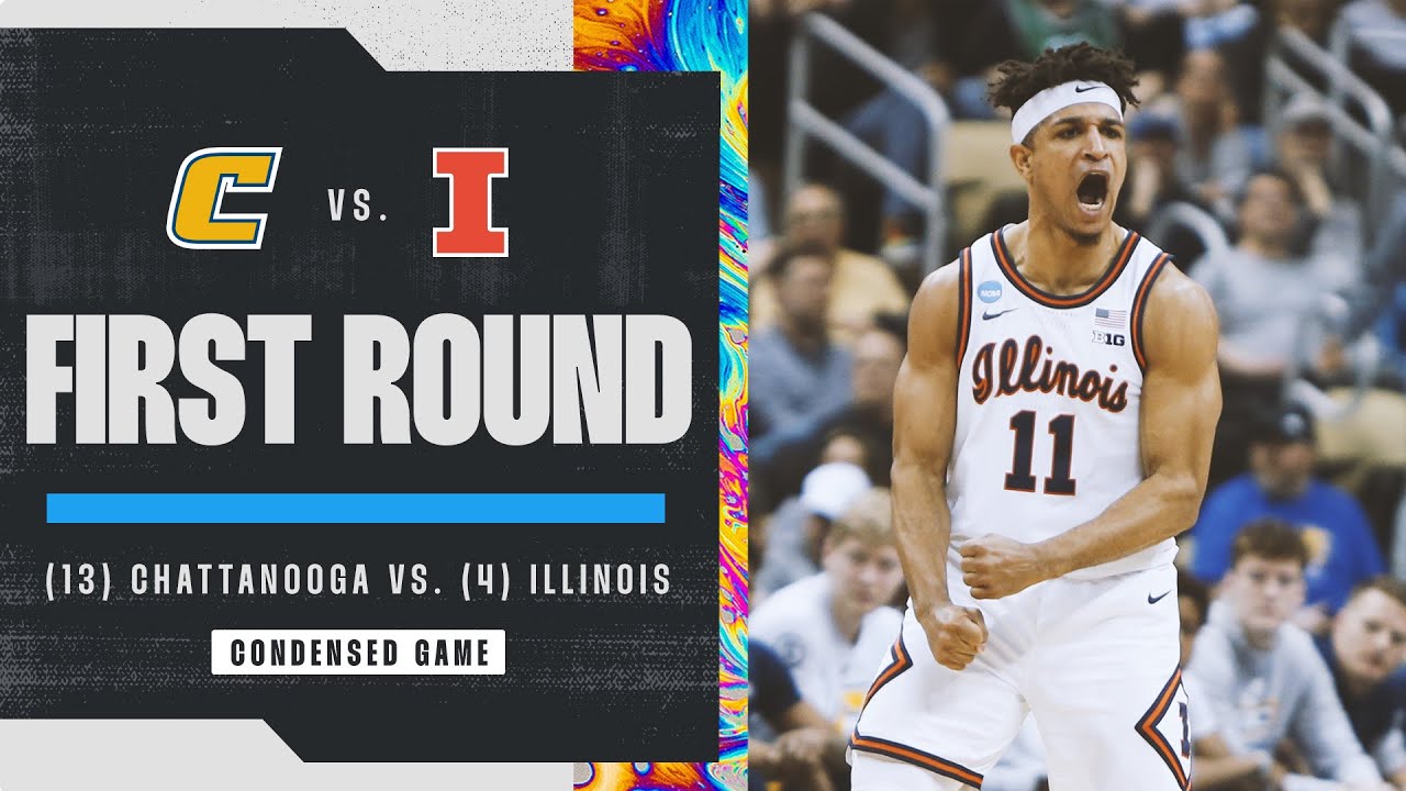 Illinois vs. Chattanooga - First Round NCAA tournament extended highlights