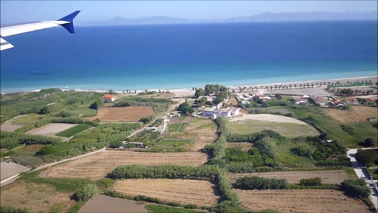 Rhodos - Griechenland landing, Greece: Arrival, Landung