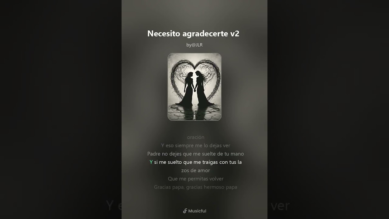 Necesito agradecerte