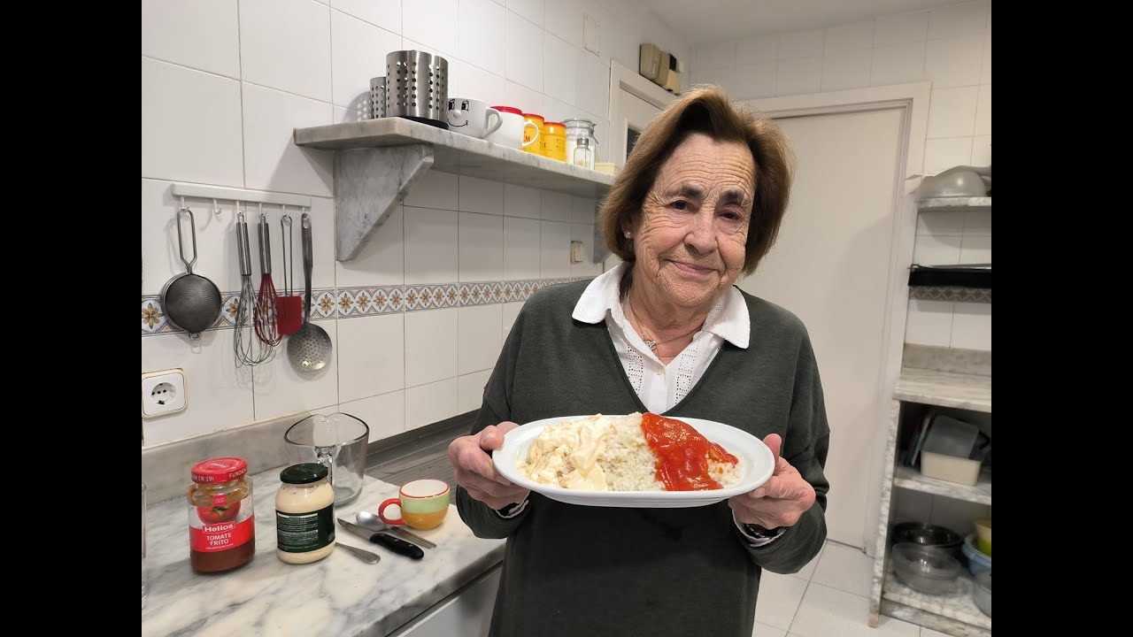 Arroz blanco de Ana Molezún, con todo detalle