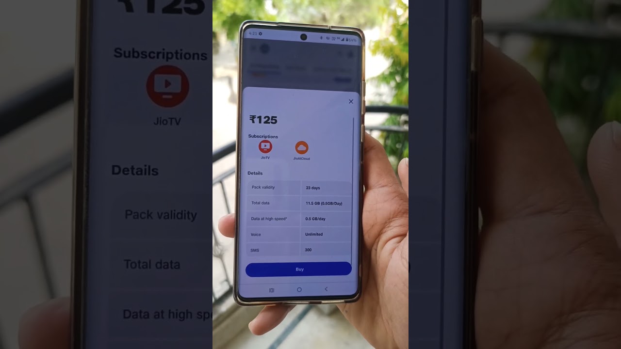 ₹125 Recharge Plan Jio Phone Prima All Details And Velidity 🔥 | Prima Phone Recharge #shorts.