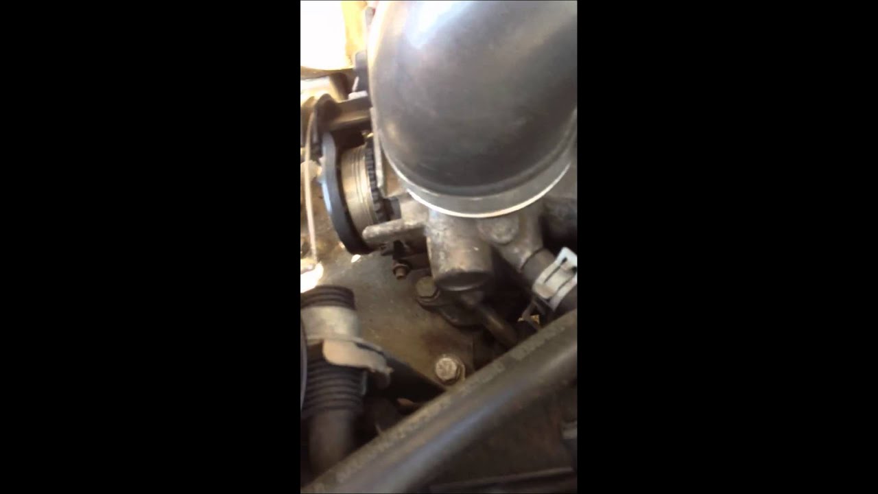Reset a Saab T7 throttle body from limp home mode