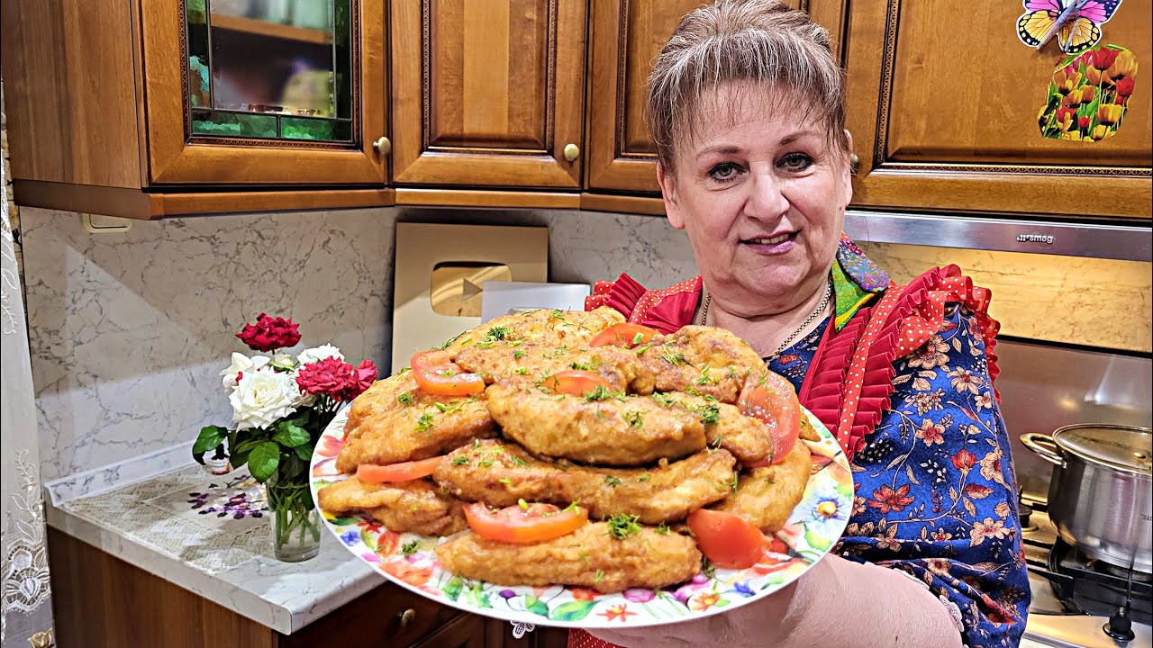 Невероятно Вкусная Нежная Сочная Куриная Грудка в Необычном Кляре!