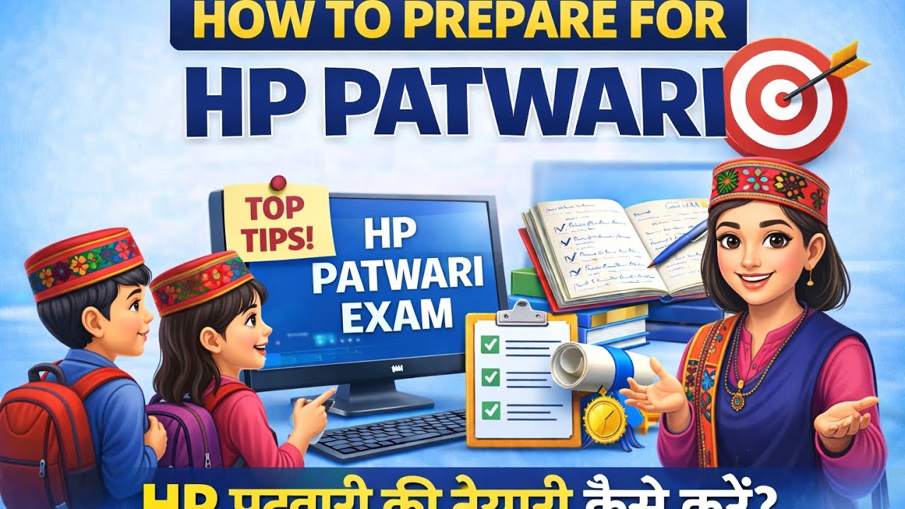 HP Patwari की तैयारी ऐसे करें | सही Strategy + Study Plan
