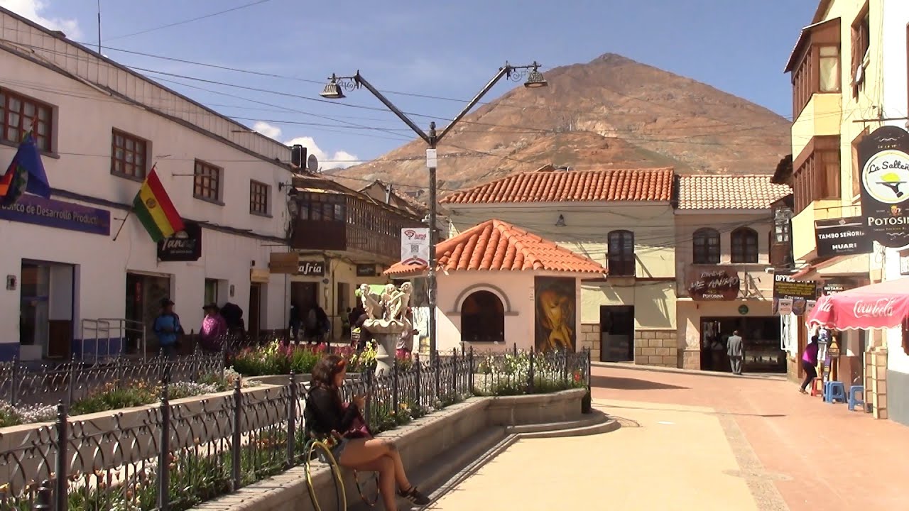 POTOSI Ciudad Mágica de BOLIVIA. Centro de la Ciudad. 2024.
