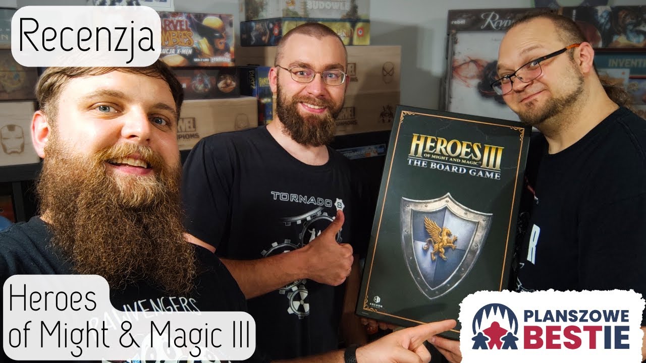 Planszowe Bestie #372 - Heroes of Might & Magic III: The Board Game - recenzja - 11.05.2024