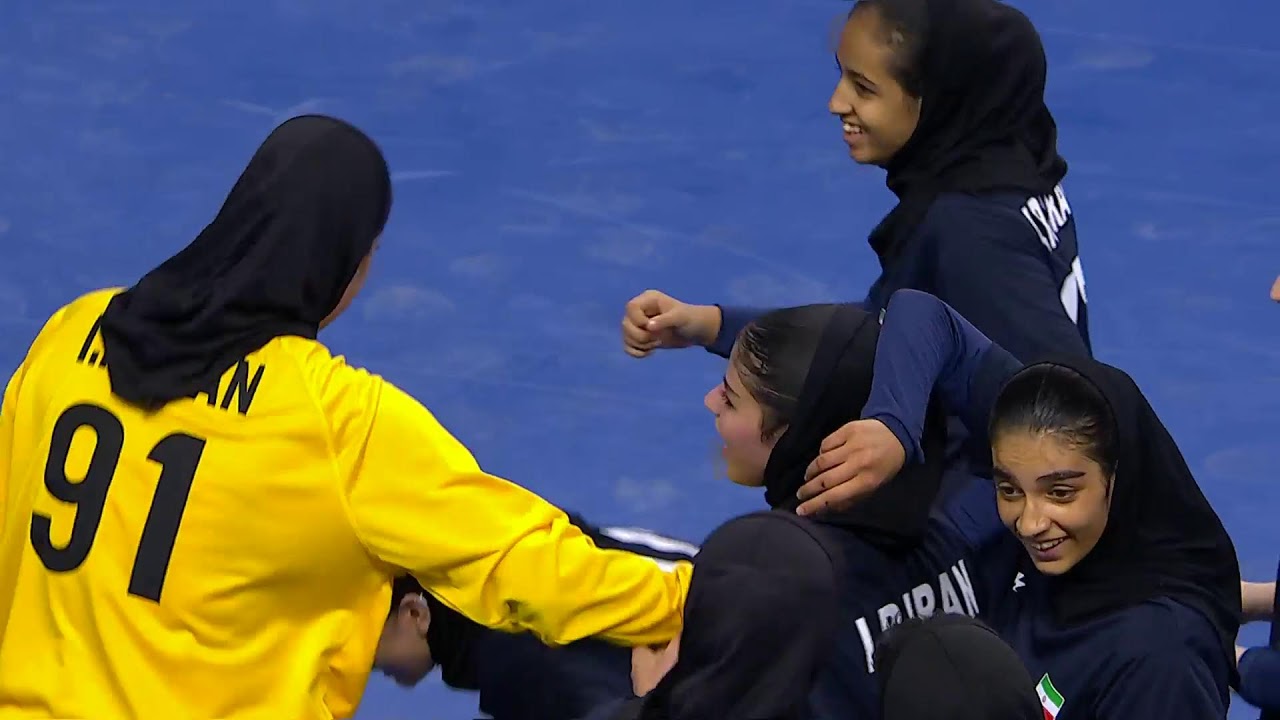 Asian Youth Games Bahrain - Handball Girls - Islamic Republic of Iran VS Kazakhstan