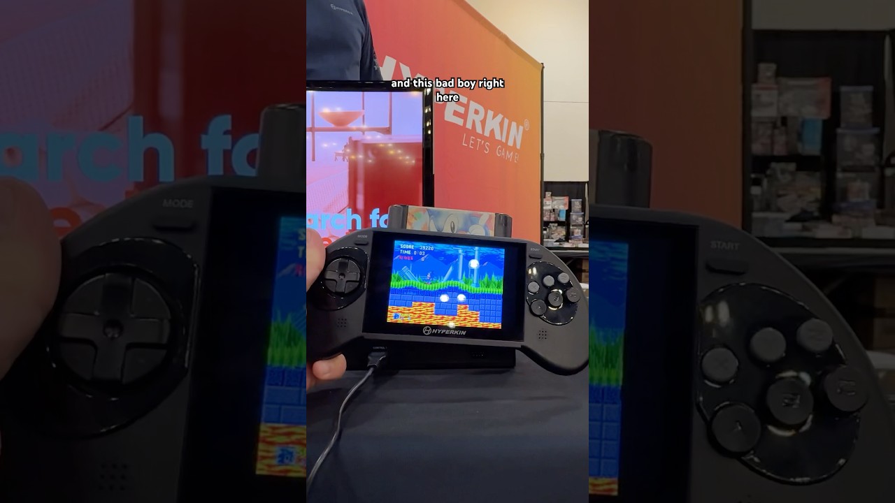 Hyperkin Mega95 is a handheld mega drive / Genesis