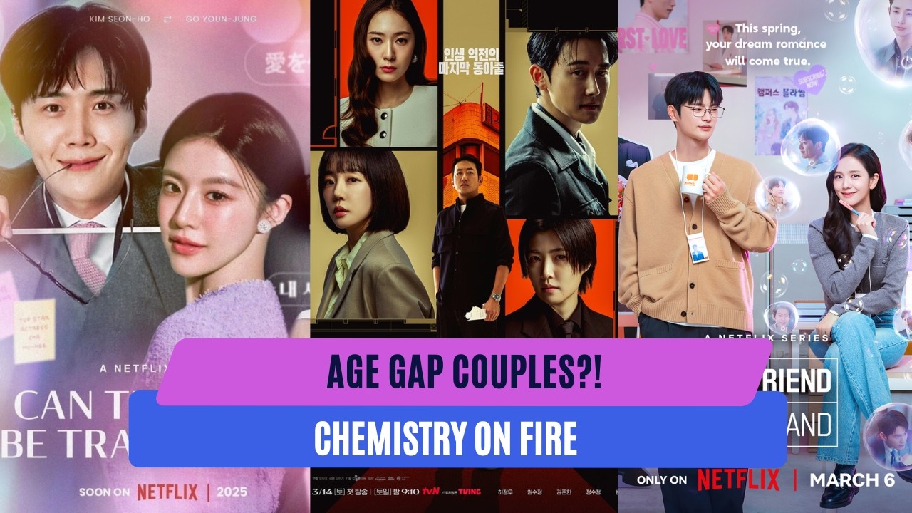 7 K-Drama Age Gap Couples in Early 2026 With Insane Chemistry
