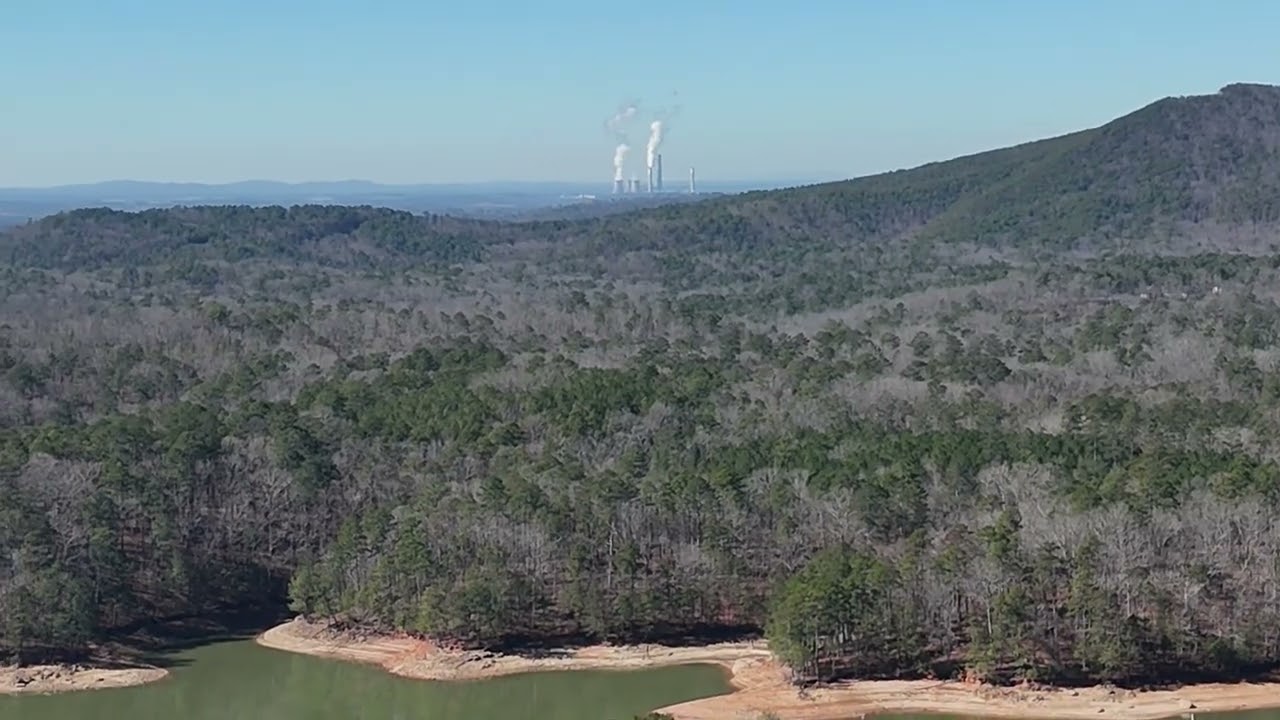 This mornings flight over Lake Allatoona 02-16-2026
