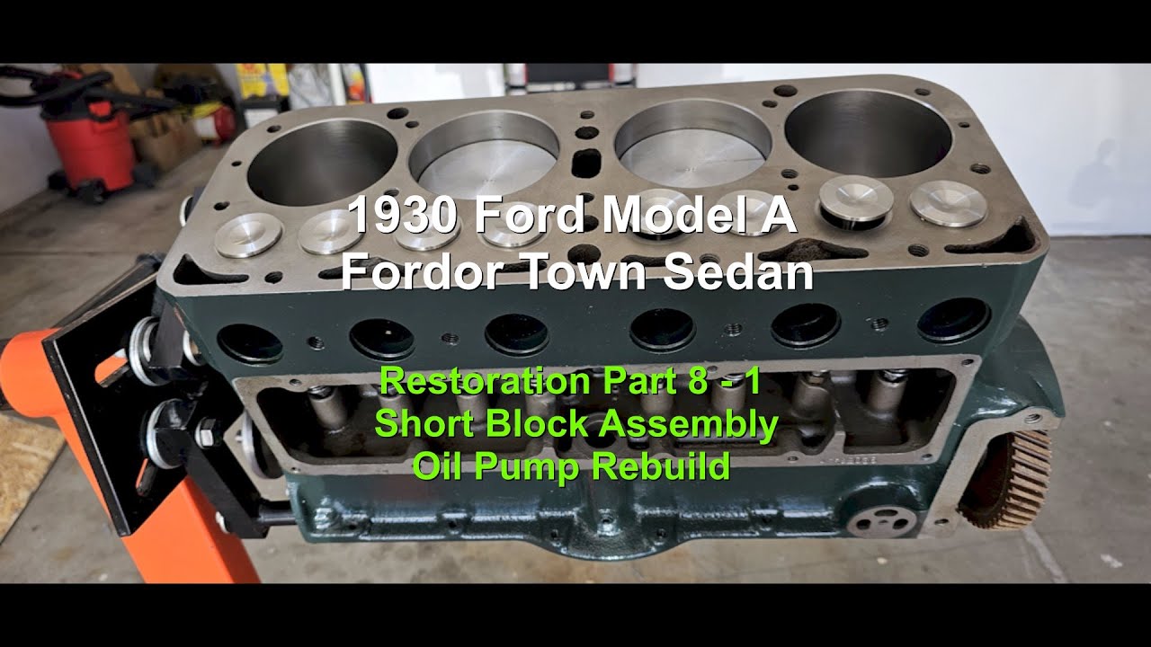 Part 8.1 &ndash; Oil Pump Rebuild