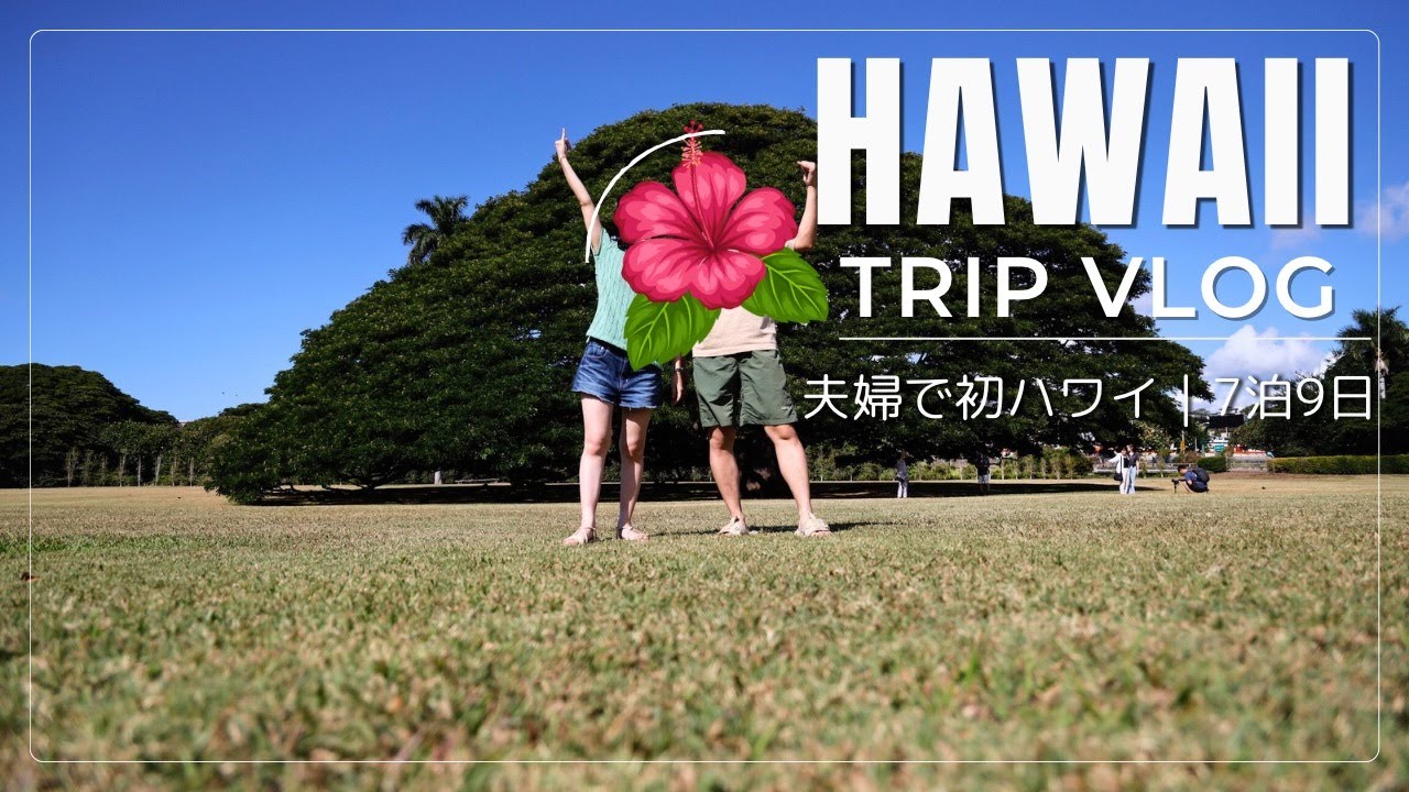 ［Hawaii Vlog］ワイキキからノースショアまでドライブDAY｜ウミガメ遭遇&ガーリックシュリンプ🍤｜7泊9日で行く🌺ハワイ旅行 2025夏