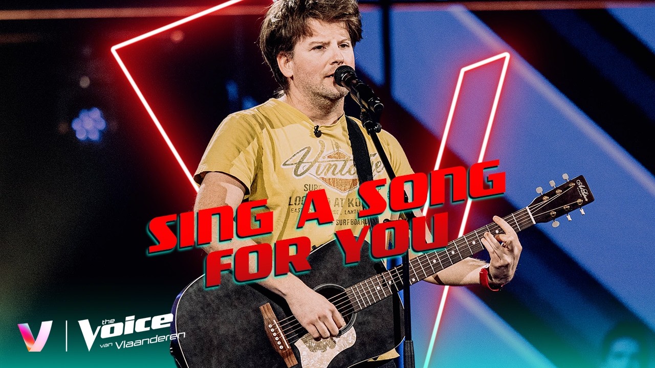 Pieter - ‘Sing A Song For You’ | Blind Auditions #3 | The Voice van Vlaanderen | VTM