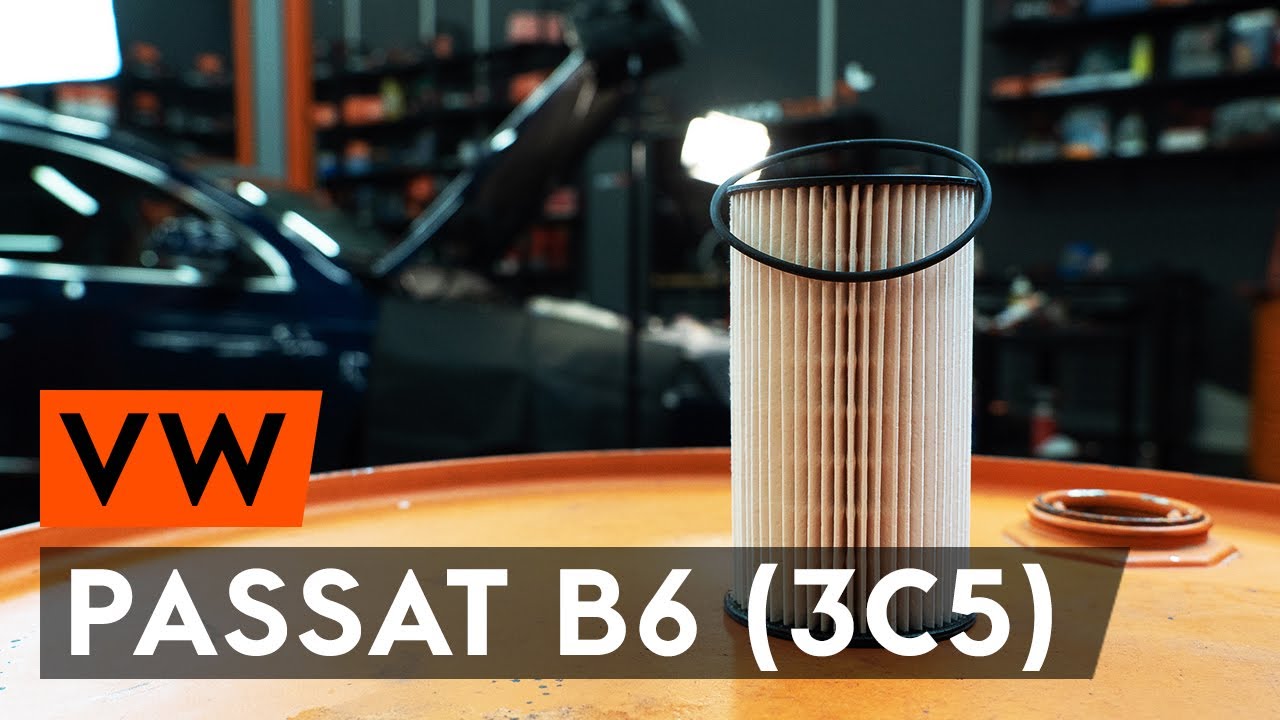Cum se înlocuiește filtru combustibil la VW PASSAT B6 (3C5) [TUTORIAL AUTODOC]