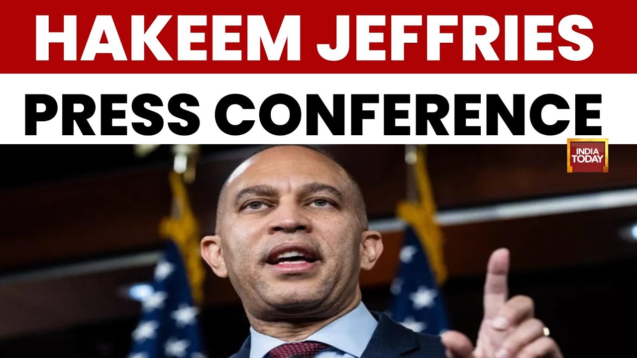 US Politics LIVE: Hakeem Jeffries Press Conference | Inflation | Affordable Care Act | US News