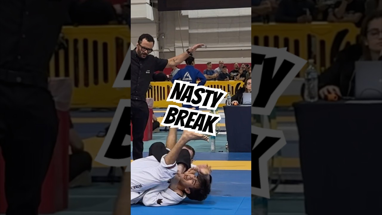 Nasty omoplata break. One of my blue belts Ethan Cummings