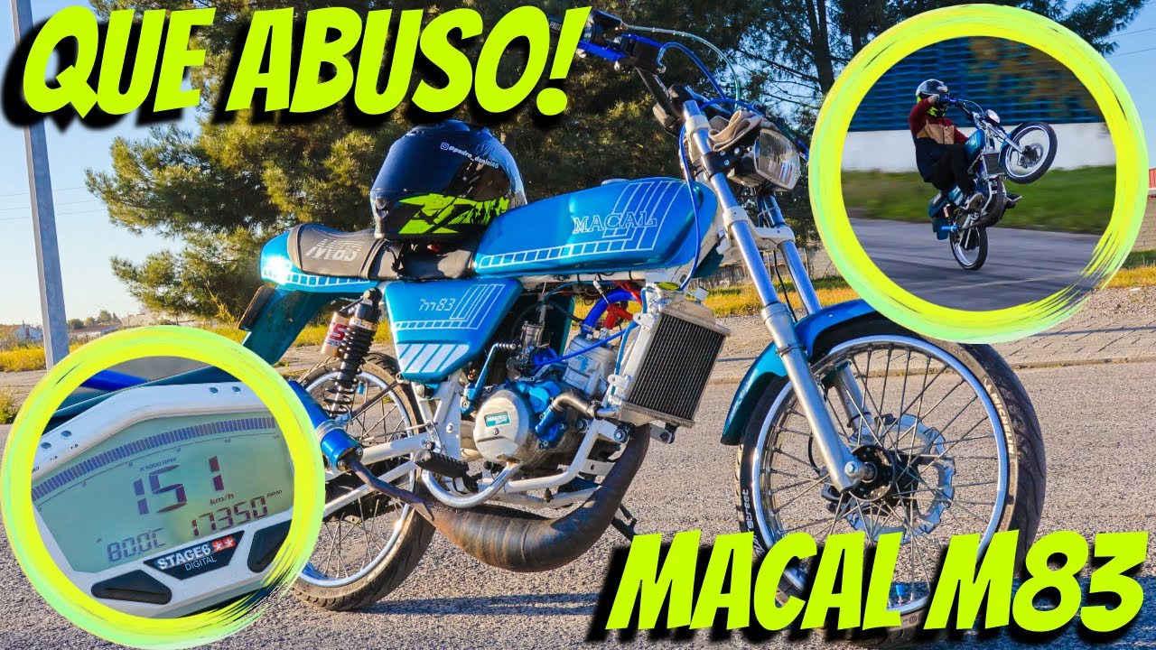 Isto é uma Motorizada!? | Que Abuso! | Macal M83
