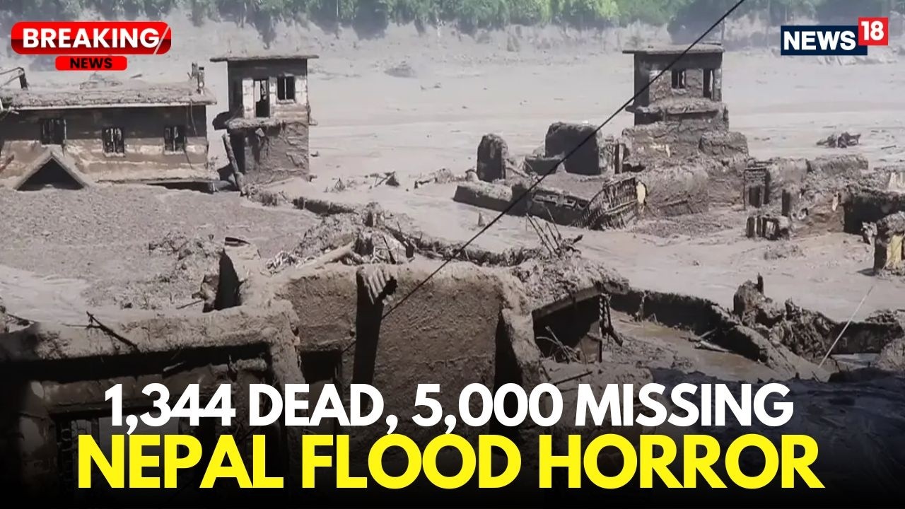 LIVE: Nepal Floods Kill 1,344 | 5,000 Missing | Rescue Ops, India&rsquo;s Relief Push | Nepal News Today
