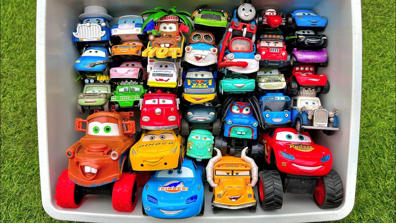 Disney Pixar Cars Unboxing Review | Lightning Mcqueen, Tow Mater, Doc Hudson, Sally Carrera, Cruz
