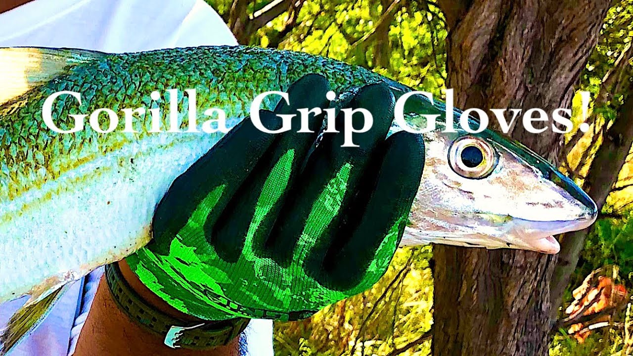 Gorilla Grip Gloves For Fishing!