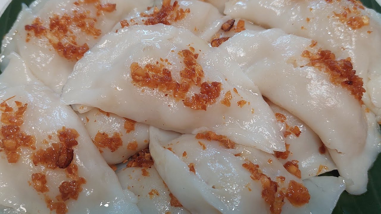 RESEP CHAI KWE/CHOI PAN PONTIANAK memang The Best kulit tipis lembut sedikit kenyal