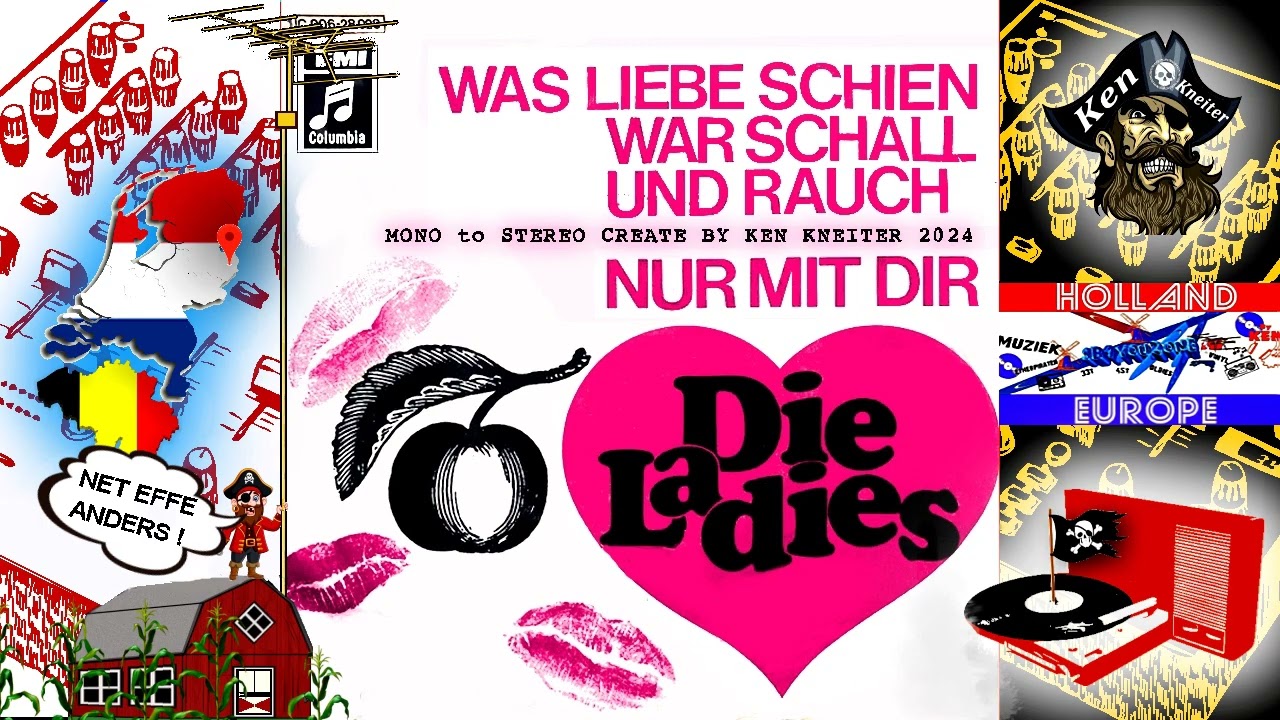 Nur mit dir - Die Ladies - 1969 - Piratenmuziek FULL STEREO