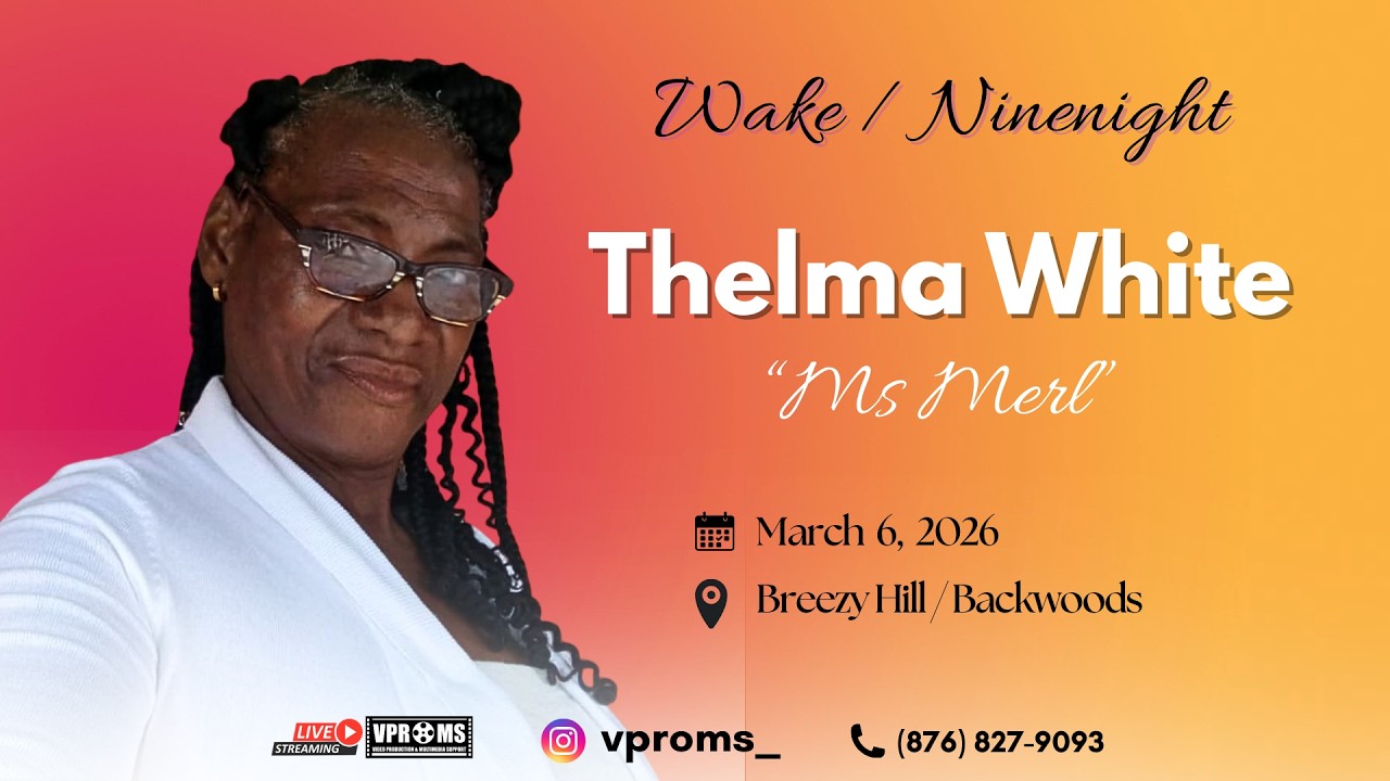 Wake/ Ninenight for Thelma Monica White 