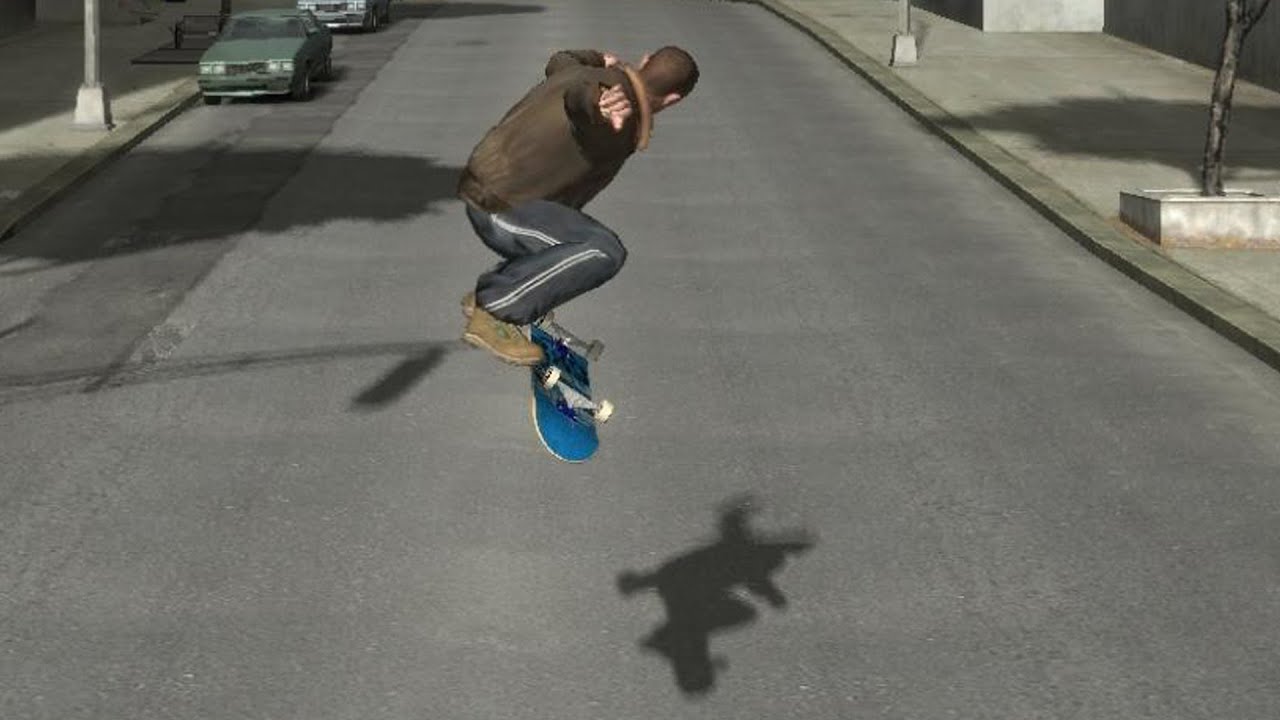 SkateIV - GTA IV skate mod under development