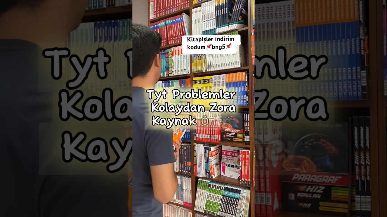 Tyt Problemler Kolaydan Zora Kaynak &Ouml;nerisi📌/ Matematik Kaynak &Ouml;nerisi #tyt #tytproblem #ayt