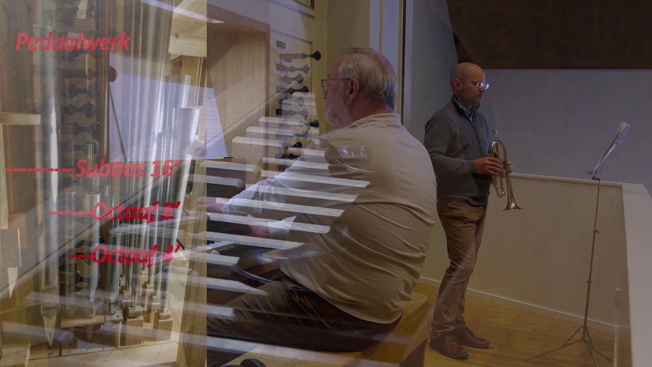 klankdemonstratie 2:  J.L. Krebs - Edkes orgel Ger.Gem. Moerkapelle
