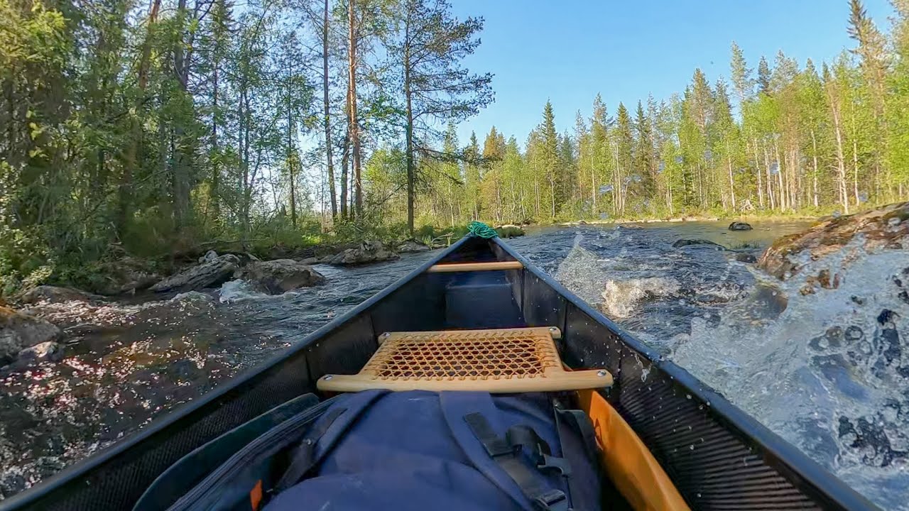 Peranganjoki - Hossan kansallispuisto - Hossanjoki kanoottivaellus p&auml;iv&auml; 1 / 4