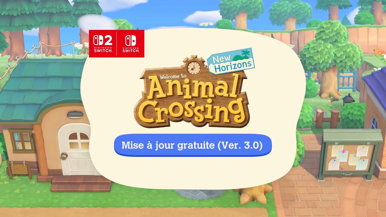 [Animal Crossing: New Horizons] La mise à jour 3.0 débarque avec un jour d'avance!